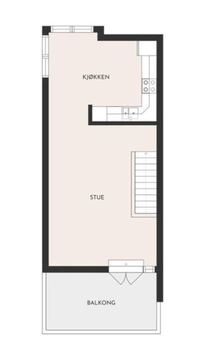 טרומסה Spacious Central Apartment מראה חיצוני תמונה